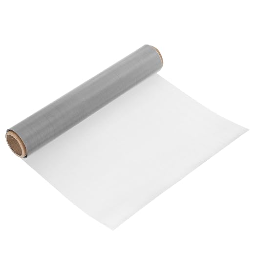 uxcell 2Pcs 50 Mesh 39" x 12" Woven Wire Mesh, 304 Stainless Steel Air Vent by uxcell
