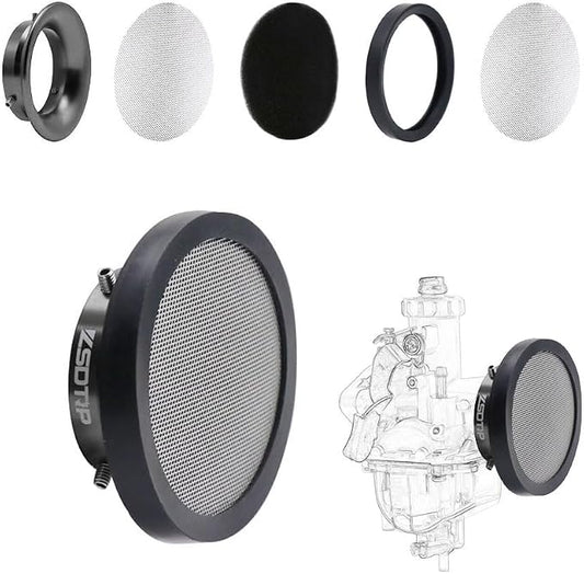 Carburetor Carb Velocity Stack 44mm Air Cleaner Filter Modified Trumpet by ZSDTRP