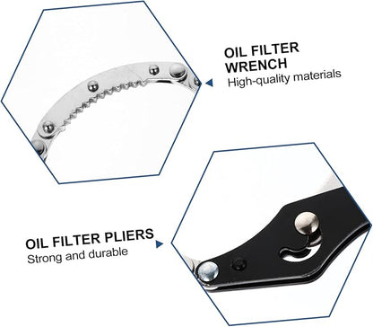 2Pcs Adjustable Oil Filter Wrench - Image 8