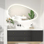 500 X800 mm Illuminated Backlit LED Bathroom Mirror, Wall Mounted Multifunction by JSLJDM