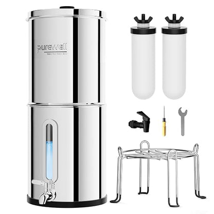 Purewell 2.25G Gravity Water Filter System by Purewell