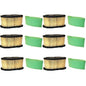 Stevens Lake Parts Set of 6 Air Filter & Pre-Filter Set Fits Universal Products by Unknown