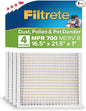 Filtrete 16.5x21.5x1 AC Furnace Air Filter, MERV 8, MPR 700, Tough on Pollen by Filtrete