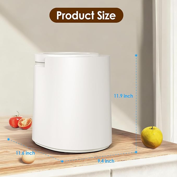 Electric Composter for Kitchen, 3L Food Recycler Composter - Image 2