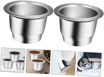 Homoyoyo 6pcs Reusable Coffee Filter Cups Compact Professional Coffee Strainers - Image 3