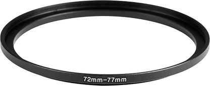 72-77mm Metal Step-Up/Down Ring Adapter Compatible - Image 2