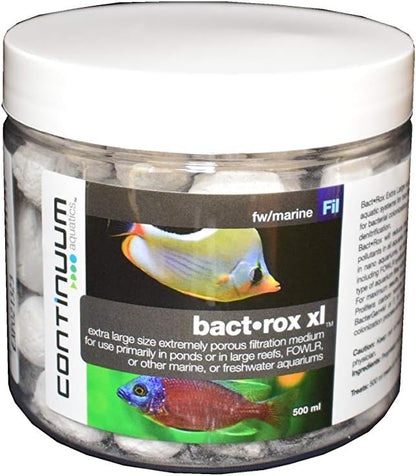 Continuum Aquatics "Bact-Rox XL", Extra Large Sized, High-Porosity Filtration by Continuum+Aquatics