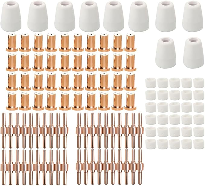 120PCS Extended PT-31 Plasma cutter Consumables, PT31 Plasma Torch Cutting by CONGNI