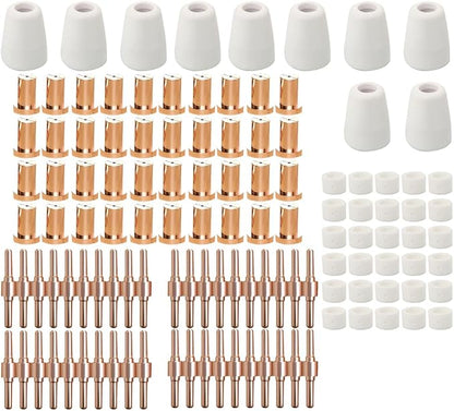 120PCS Extended PT-31 Plasma cutter Consumables, PT31 Plasma Torch Cutting by CONGNI