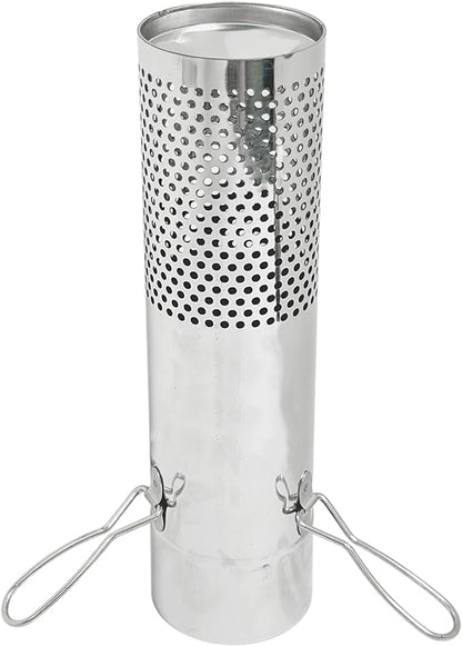 SoloWilder Wood Stove Pipe 2.36" Spark Arrestor Stovepipe Rain Cap Stainless by SoloWilder