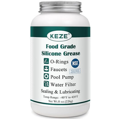 KEZE Pool Lube for O Ring Food Grade Waterproof Silicone Faucet Grease for Pool by KEZE