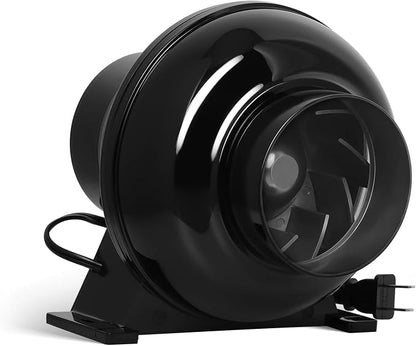 iPower 4 Inch 230 CFM Inline Duct Ventilation Fan Quiet Vent Blower by iPower