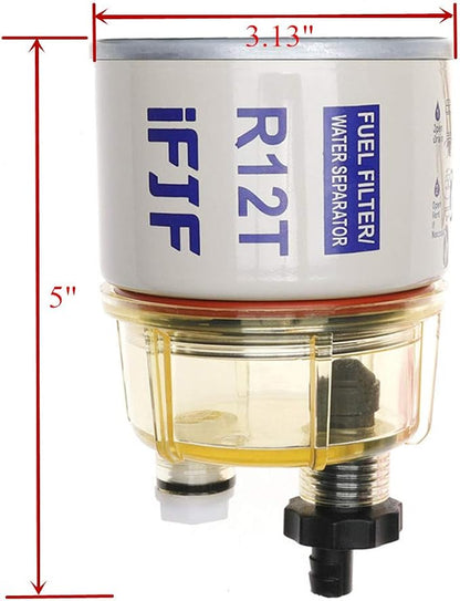 iFJF R12T Fuel Filter/Water Separator 120AT NPT ZG1/4-19 Automotive Parts - Image 8