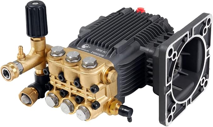 Canpump 2000 PSI 3.5 GPM Pressure Washer Pump Assembly w/ 5 HP 240V Motor – - Image 3
