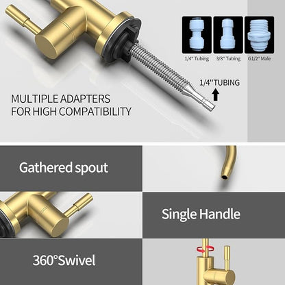 Kitchen Sink Faucet with Pull - Image 4