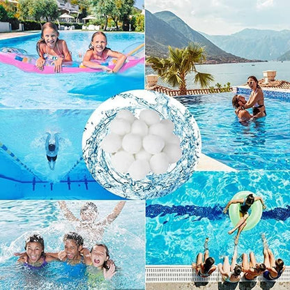 3 lbs Pool Filter Balls Eco-Friendly Fiber Filter Media - Image 6