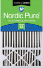 Nordic Pure 16x25x5 Honeywell Replacement Air Filters MERV 13 Plus Carbon 1 Pack by NordicPure