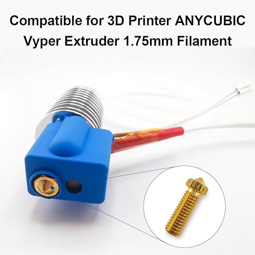 12Pcs Volcano Nozzles 0.4mm, Vyper Nozzles M6 Thread Hotend Extruder Volcano - Image 6