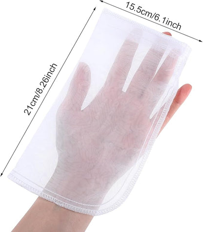 4 Pack Aquarium Filter Bags Fine Mesh Bag Filter Sock Nylon Aquarium Media Bag - Image 4