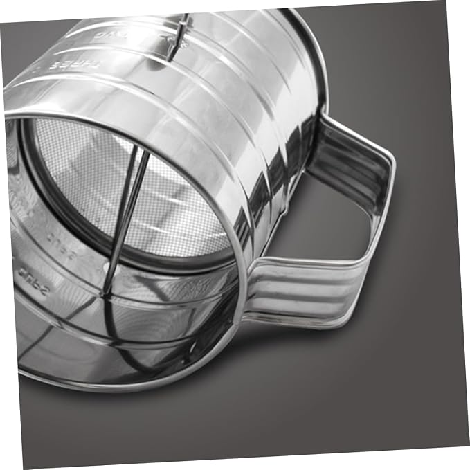 Sifting Strainer Fine Mesh Screen Stainless Steel Powdered Sugar Net - Image 9