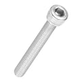 Kozelo 40pcs Socket Head Cap Screws - [M5-0.8 x 40mm] 304 Stainless Steel Allen Socket Drive for Electrical Motor 3D Printing Fan Engine Replacement Use, Silver
