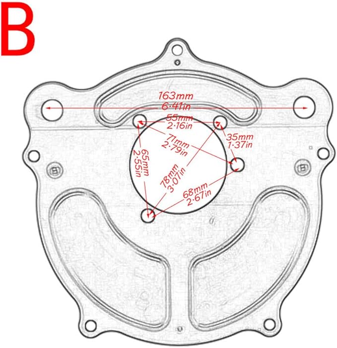 Harley Air Cleaner Turbine Intake Chrome Filter Kit Cnc Cut - Image 5