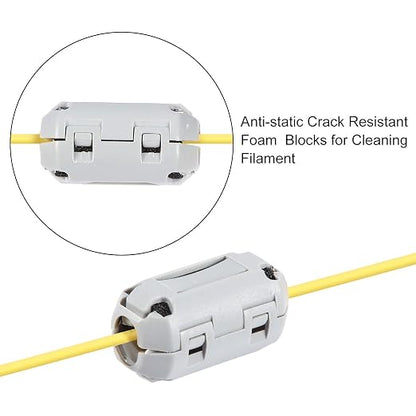 Outus 6 Pcs 3D Printer 1.75 Filament Filters, Cleaning Filament Cleaner Dust - Image 4