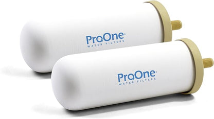 ProOne G-Series 7-Inch Gravity Filter Replacement 2-Pack by ProOneWaterFilters