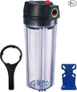 Geekpure 10-Inch Whole House Slim Water Filter Housing by Geekpure