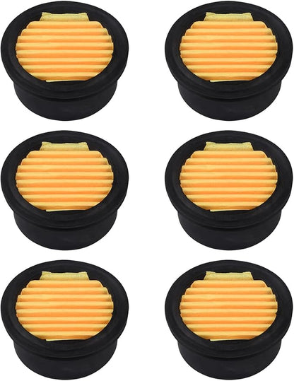6Pcs Air Compressor Silencer Filter Elements, Air Compressor Intake Filter by ZHONGAN