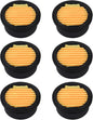 6Pcs Air Compressor Silencer Filter Elements, Air Compressor Intake Filter by ZHONGAN