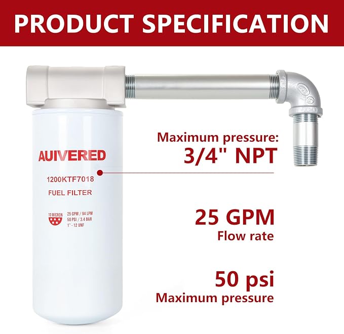 1200KTF7018 F1810PM0 Fuel Filter - Image 3