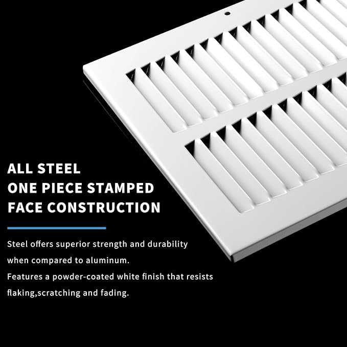 10x10 Vent Cover, Air Return Vent Cover, Flat Vent Cover, Rejillas De Aire - Image 3