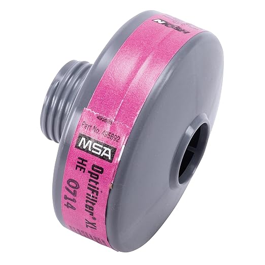 MSA 496081 OptimAir TL Powered Air-Purifying Respirator Cartridge by MSASafety