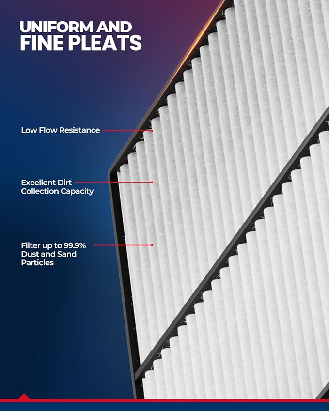 KAX Engine Air Filter, CA11943 Replacement - Image 3