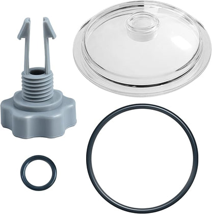 SF80110-1 Leaf Trap Cover Lid 5 inch Have O-Ring & Valve, Fit by Unknown