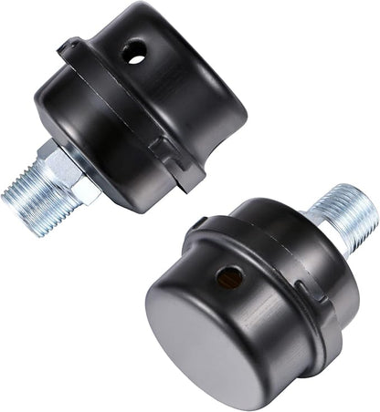 Pack of 2 1/2" Thread Male Thread Diameter 20mm Air Compressor Silencer Filter - Image 3