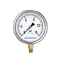 MEASUREMAN Glycerin Filled Plumbing Pressure Gauge 0-15psi Stainless Steel Case by MEASUREMAN