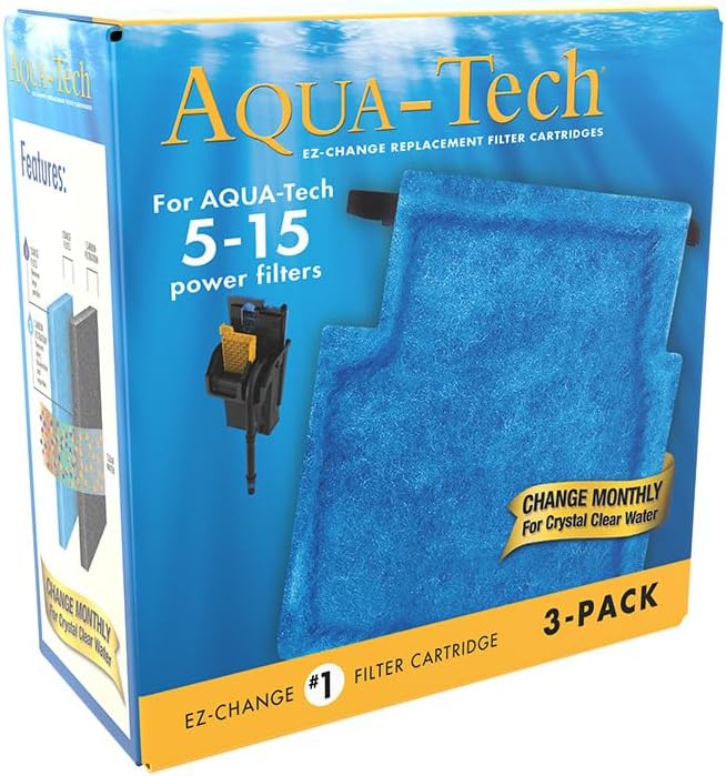 AQUA-TECH EZ-Change No.1 18-Pack Aquarium Filter Cartridge - Image 4