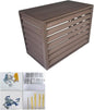 Aluminum Outdoor Condenser Protective Cover, freestanding Enclosure to Cover by Unknown