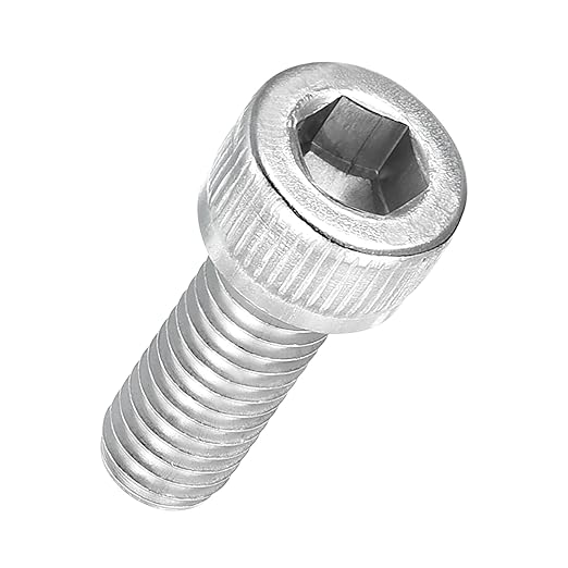 Kozelo 20pcs Socket Head Cap Screws - [M6-1 x 18mm] 304 Stainless Steel Allen Socket Drive for Electrical Motor 3D Printing Fan Engine Replacement Use, Silver