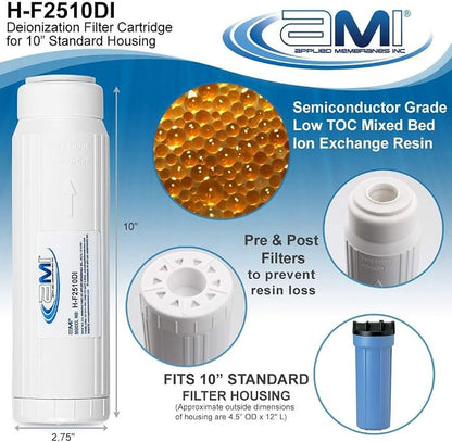 APPLIED MEMBRANES INC Deionization Water Filter Cartridge - Image 2