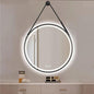 JSLJDM 500X500 mm Illuminated Backlit LED Bathroom Mirror, Wall Mounted by JSLJDM
