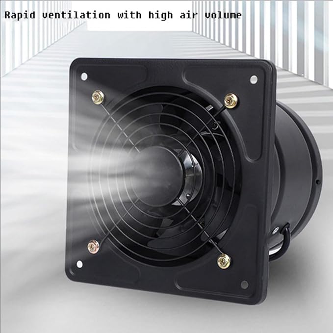 6 inch, High Speed Explosion-Proof Garage Ventilation Fan 6-10 Inch 220V Low - Image 2