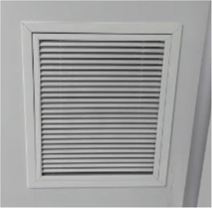 White Access Panel Air Grille Vent Cover, Square Vents Registers, Air Return by Unknown