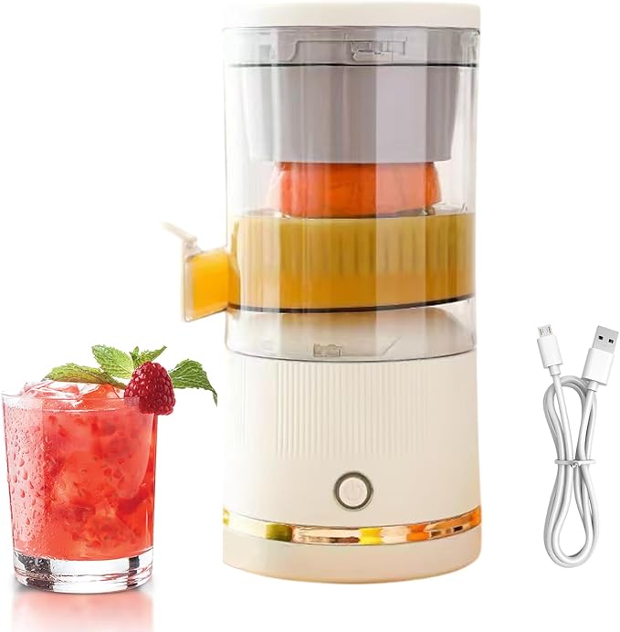 Automatic Juicer, Citrus Fruit Press Machine, Portable 7.4v Blender Container - Image 8