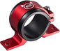 EVIL ENERGY 50mm Fuel Filter Mounting Bracket, Fuel Pump Clamp Holder Red by EVILENERGY