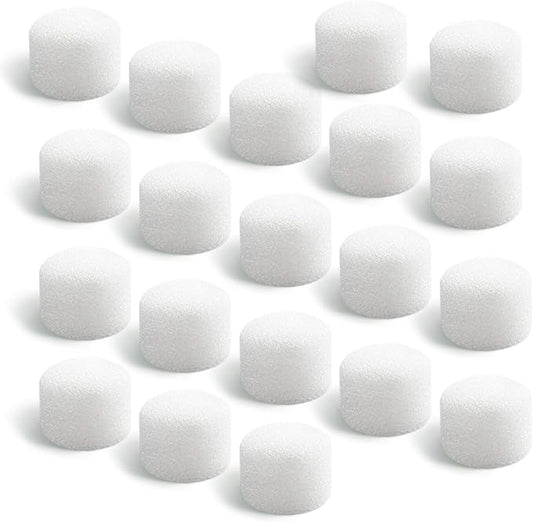 Air Filter Sponge, Compressor Replacement System, Round White Breathable Foam by Unknown