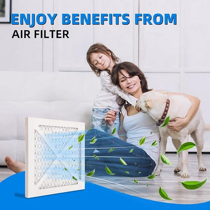 14x14x1 Furnace Air Filters, MPR 1900 & FPR 10, MERV 13 Pleated Air Filter - Image 2