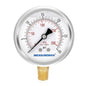 MEASUREMAN 2-1/2inch Dial Size, Oil Filled Pressure Gauge, 0-30psi/kpa by MEASUREMAN